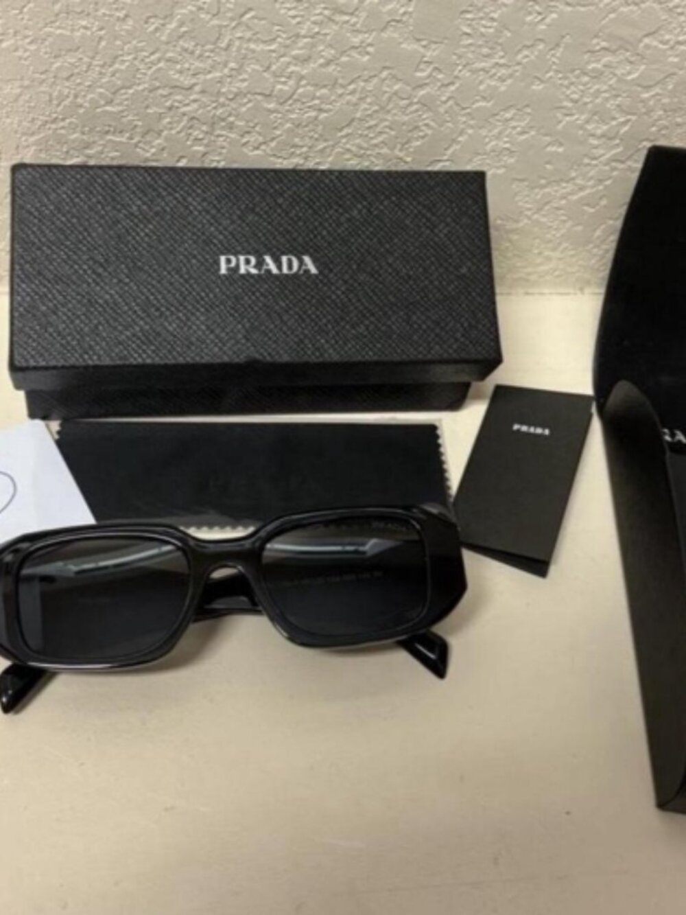 Prada black sunglasses